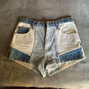 Prime time denim shorts